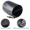 New Design Artificial Leather Car Interior Garbage Bucket Leak-proof Collapsible Car Trash Can Hanging For Headrest