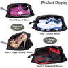 Reusable Blank Traveling Waterproof Shoe Organizer Carrier Bag Hanging Packaging Bags for Shoes