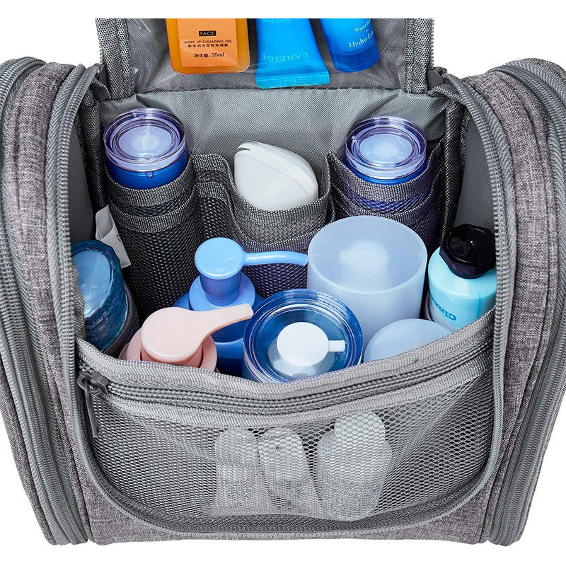 Hanging Toiletry Bag for Women And Men Travel Cosmetic Bag Large Storage Space Make Up Bag