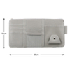 Car Sun Visor Storage Bag Car Interior Accessories Storage Tissue Bag for Registration Certificate Car Sunglasses Holder