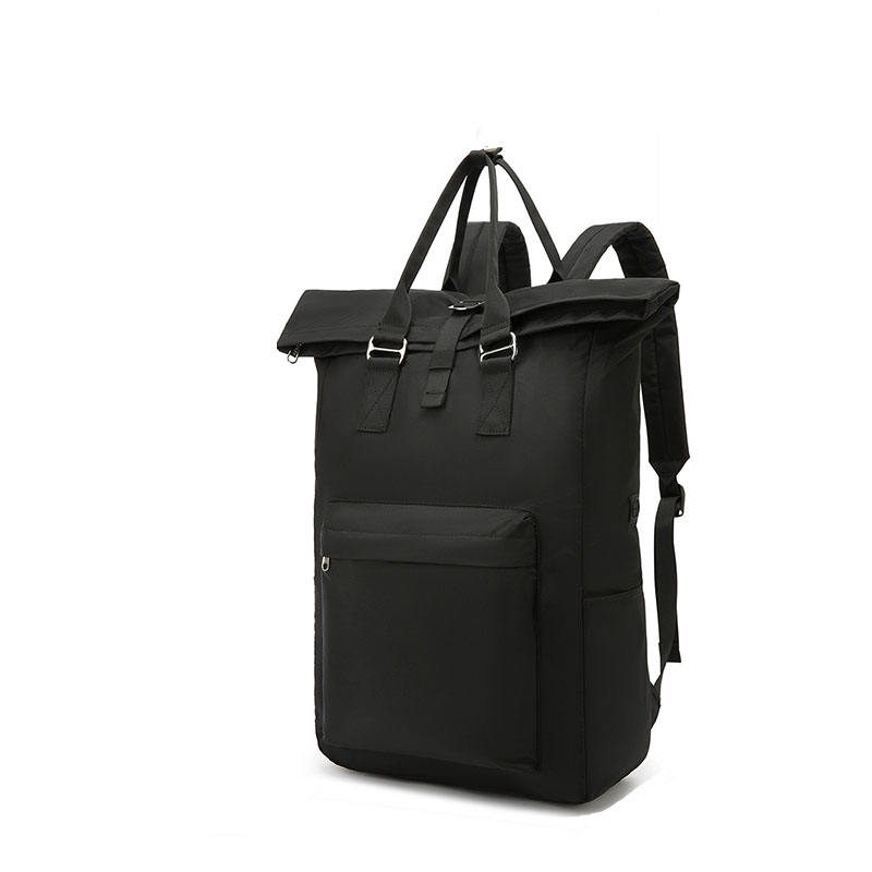 Black unisex durable travelling primary school bookbags bags backpacks backpack with luggage sleeve