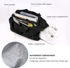 Outdoor Blue Oxford Fabric Sports Travel Duffel Bag Gym Bags With Shoe Compartment For Women And Men