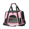 Collapsible Pet Carrier Cat Travel Bag Softsided Pet Carrier Travel Dog and Cat Transport Tote Bag with Breathable Mesh