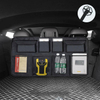 Upgrade Large Capacity Car Trunk Storage Organizer with Pockets Custom Trunk Organizer for SUV,Truck,Van Save Space