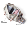 Wholesale Nylon Duffle Bags Gym Large Sport Bags High Quality Polyester Gym Bag for Men Duffel Custom
