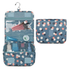Colorful Travel Toiletry Bag with Hanging Hook Water-resistant Cosmetic Makeup Bag for Women