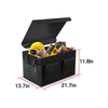 Expandable Waterproof Drive Auto Trunk Organizer Box for SUV Multi Compartment Camping Car Seat Gap Organizer