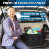 Hot Selling Car Seat Drive Auto SUV Trunk Organizer Bag Toy Drink Accessories Box Portable Travel Car Storage Organizer
