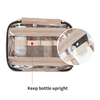 Water Resistant Makeup Storage Travel Toiletry Organizer Bag Shaving Kit Toiletry Bag with Hanging Hook