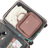 Water-resistant Travel Toiletry Bag Portable Makeup Organizer Bag Dopp Kit Shaving Bag with Hanging Hook for Men