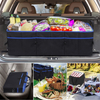 Collapsible Car Seat Back Trunk Cold Insulated Organizer Leakproof Outdoor Cargo Storage Box Car Trunk Organizer