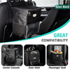 Durable Foldable Drive Auto Car Trunk Hanging Storage Organizer Cooler Bag with Mesh Pocket Travel Drink Seat Organizer Car
