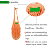 Eco-friendly Portable Vegetable and Fruit Shopping Grocery Bags Customize Cotton Mesh Drawstring Bag