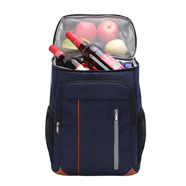 Picnic Hiking Camping Insulated Cooler Backpack Waterproof Double Layer Cooler Bag Portable Cooler Backpack