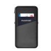 Custom Blank Neck Passport Holder Business Passport Purse Cover RFID Card Wallet for Travel