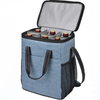 6 Bottle Wine Bag Insulated Leakproof Wine Cooler Carrying Tote Bag for Travel Camping And Picnic