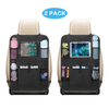 Ready To Ship Multiple Storage Pockets Car Seat Cover Protector Car Backseat Organizer With Tablet Holder