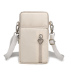 Multi-pocket Smartphone Wallet Bag Small Cell Phone Pouch Purse with Blet Loop Shoulder Strap