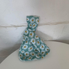 Full Printing Lovely Cotton Wrist Bag Girl Ladies Wrist Purse Knot Bag Outside Walking Shopping Small Wallet Bag