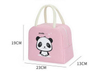 Insulated lunch bag for reusable lunch tote box leakproof cooler handle bag for office work school picnic beach