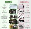 Outdoor Camouflage Soft Cooler Bag Ice Insulated Drink Food Bag Can Beer Insulation Bag for Hiking Fishing Camping