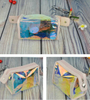 Fashion Waterproof Holographic Makeup Bag Small Travel PVC Toiletry Pouch Bag