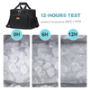 24L 40-Can Large Collapsible Cooler Bag Insulated Leakproof Soft Sided Portable Cooler Bag for Outdoor Travel Beach Picnic Campi