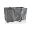 Large Solid Color Utility Storage Tote Bag Pocket Organizer