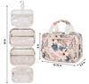Portable Travel Foldable Hanging Cosmetic Organizer Makeup Storage Tote Bag Full Color Women Toiletry Bag for Girls
