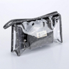Fashionable Waterproof Transparent PVC Clear Cosmetic Bag for Make Up Tools Customized Travel Toiletry Bag for Men Women