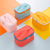 New Arrival Leather Cosmetic Bag Water Resistant Make Up Brush Bag Mens PU Leather Toiletry Bag Set for Travel