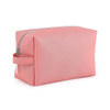 White Travel Custom Logo PU Leather Makeup Storage Organizer Make Up Holder Cosmetic Bags Toiletry Zipper Bag