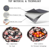 Custom Digital Printing Grocery Shopping Tote Bag Shoulder Large Insulated Thermal Leakproof Tote Cooler Bag