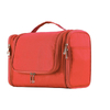 Orange Foldable Hanging Toiletry Bags Makeup Storage Organizer Make Up Holder Cosmetic Bag With Hook In Travel