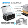 Wholesale High Quality Waterproof Food Delivery Cooler Bag Insulated Car Storage Organizer For Food Drink