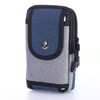 Outdoor Portable Durable Oxford Fabric Custom Logo Office Men's Sports Waist Bag For Mobile Phone With Multiple Pockets