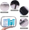 Clear Pvc Cosmetic Bag Travel Waterproof Transparent Toiletry Bag Custom Logo