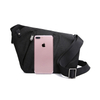 Outdoor Sport Running Durable Custom Logo Black Fanny Pack Crossbody Waist Bag Single Shoulder Chest Bags For Men
