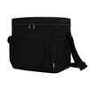 Outdoor Black Custom Logo Insulated Lunch Bag Cooler Thermal Bags For Adult Food And Beer Insulation