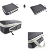 Black 3 Pieces Set Travel Organizer Packing Cube Wholesalecompression Packing Cubes for Men Women