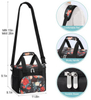 100% Eco Friendly Meal Cool Bag Thermal Food Delivery Custom Logo Picnic Cooler Lunch Beach Cooler Bag