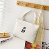 Recycled Cotton Tote Bags with Customer Print Logo Eco Friendly Canvas Tote Bag Wholesale