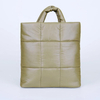 Large Puffer Tote Bag Padded Designer Handbags for Women, Puffer Shoulder Bag