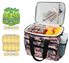 Outdoor Private Label Reusable Leakproof Cooler Bag Travel Insulated Pincic Food Insulation Lunch Bag Camo Ice Bag