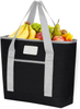 High Quality Shopping Cooler Canvas Lunch Tote Bag Heavy Duty Insulated Tote Cooler Bag for Outdoor Travel Beach