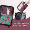 Bulk Waterproof Roomy Makeup Bag Travel Cosmetic Toiletry Bag Wash Organizer Pouch Zipper Make Up Bag for Women Men Kids