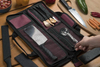 Wholesale Multifunctional Oxford Chef Knife Bag Outdoor Picnic Barbecue Knives And Forks Cutlery Bag