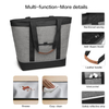 Reusable Shopping Delivery Travel Picnic Camping Beach Beer Cooler Insulated Thermal Grocery Lunch Bags for Women And Men