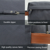 Durable Soft Canvas Men\'s Toiletry Bag Professional Cosmetic Dopp Kit Storage Pouch Bag