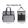 Cooler Bag 30/50/60 Cans Collapsible and Insulated Large Lunch Bag Leakproof Soft Cooler Portable Tote for Camping BBQ